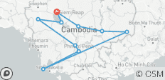 Kambodscha mit Badeurlaub auf Koh Rong oder mit Dschungelprovinz Mondulkiri - mit Dschungelprovinz Mondulkiri - 11 Destinationen 