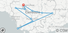  Kambodscha mit Badeurlaub auf Koh Rong oder mit Dschungelprovinz Mondulkiri - mit Dschungelprovinz Mondulkiri - 11 Destinationen 