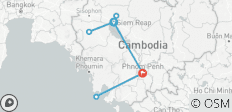  Private Kambodscha Impressionen mit Badeurlaub auf Koh Rong - 10 Destinationen 