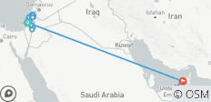  Israel und die Vereinigten Arabischen Emirate, Der neue Nahe Osten - 15 Tage - 20 Destinationen 
