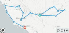  Las Vegas y California - aventura en los parques nacionales y la Autopista 1 - 16 destinos 