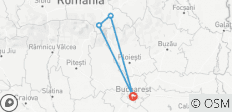  Schlösser, Fahrräder und Wanderungen in Rumänien (4 Tage) - 4 Destinationen 