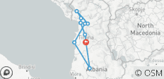  \&quot;West Illyria Route” Albania Wine Tour - 10 destinations 