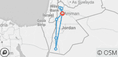  Hauptsache Jordanien - 8 Destinationen 