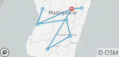  12 dagen Madagaskar Ontdekkende Tour Pakketten - 10 bestemmingen 