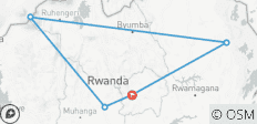  Ruanda Goldene Affen, Big 5 &amp; Großkatzen Safari (5 Tage) - 5 Destinationen 