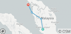  Malaysia - Höhepunkte - 4 Destinationen 