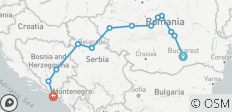  Découvrez la Roumanie et les Balkans : Un voyage à travers l\'histoire, les châteaux et la culture - 13 destinations 