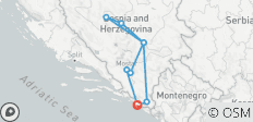  Bosnien - \&quot;Unbekanntes Bosnien, ab Dubrovnik\&quot; - 8 Tage - 9 Destinationen 