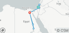  Antike Wunder von Israel &amp; Ägypten - 7 Destinationen 