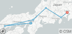  Japan per trein: de Grand Tour - 6 bestemmingen 
