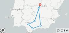  Rondreis door Spanje: Madrid, Andalusië en Costa del Sol - 7 bestemmingen 
