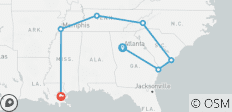  Het beste van het Zuiden – van Atlanta naar New Orleans - 7 bestemmingen 