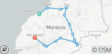  Marruecos 6 días de Casablanca a Marrakech - 21 destinos 