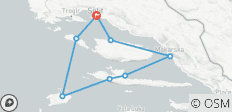  Ontdekking van Kroatië - 8 bestemmingen 