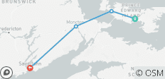  The Maritimes: Prince Edward Island to New Brunswick - 4 destinations 