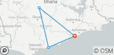  Circuit historique au Ghana - 7 jours - 4 destinations 