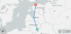  Baltische Höhepunkte - 3 Destinationen 