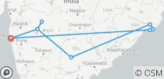  Incredible Monuments, Caves &amp; Temples Tour from Mumbai - 11 destinations 