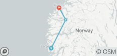  Westliche Fjorde von Norwegen - 3 Destinationen 
