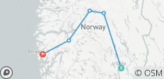  Wunderschöne Norwegen-Wanderung - 5 Destinationen 