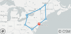  Gesellig werden: USA &amp; Kanada Express - 9 Destinationen 