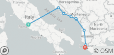  Die Dalmatinische Küste: Kroatien, Korfu &amp; mittelalterliche Städte - 9 Destinationen 