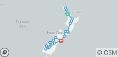  Ultime Nouvelle-Zélande (vers le sud) - 35 destinations 