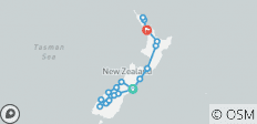  The Big Tiki Reverse: von Christchurch nach Auckland (ab Christchurch) - 21 Tage - 20 Destinationen 