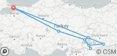  Istanbul - Kappadokien - Mt. Nemrut - Gobeklitepe - Mardin Rundreise (8 Tage) - 9 Destinationen 