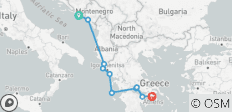  Mittelmeer-Zauber (Start Dubrovnik, Ende Athen (Piräus)) - 11 Destinationen 