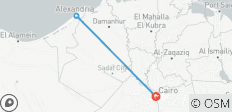  Kairo &amp; Alexandria Rundreise Paket ( 3 Tage) - 3 Destinationen 