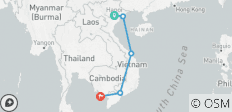  Vietnam Wellness Tour to Halong Bay, Danang, Mekong Delta and Phu Quoc - 5 destinations 