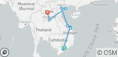  Vietnam Laos - Wellness Rundreise nach Saigon, Mekong, Hoi An, Halong Bay, Luang Prabang - 10 Destinationen 