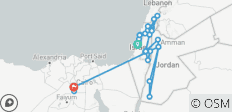  Holyland Israel &amp; Jordan &amp; Cairo - 14 Days - 37 destinations 