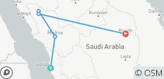  Behind the curtain of the spiritual Islam: A glance of Saudi Arabia - 6 destinations 