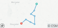  Cotswold\'s Trail (8 days) - 8 destinations 