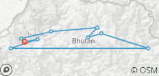 Camping am Trans Bhutan Trail - 10 Destinationen 
