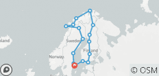  Busrundreise Skandinaviens Höhepunkte - 16 Destinationen 