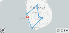 Fesselnde Vielfalt Sri Lankas mit Badeurlaub in Kalutara inkl. Flüge - 8 Destinationen 