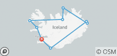  Die ultimative Expedition rund um Island - 9 Destinationen 