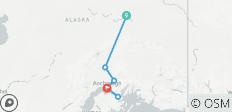  Nordlichter in Alaska - ab Fairbanks nach Anchorage - 6 Destinationen 