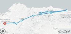  Spain individual - The original Way of St. James (11 days) - 10 destinations 