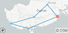  Walking in Cyprus (Winter) - 6 destinations 