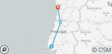  Selbstgeführte Rundreise - Portugal - 3 Destinationen 