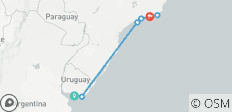  Uruguay &amp; Brazil Uncovered (Start Montevideo, End Rio de Janeiro) - 6 destinations 