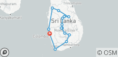  Sri Lanka – natuurlijke schatten &amp; fascinerende cultuur (inclusief Peradeniya) - 15 bestemmingen 