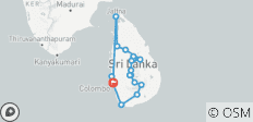  Faszination Sri Lanka mit Abstecher in den unbekannten Norden (einschließlich Hiriwadunna) - 18 Destinationen 