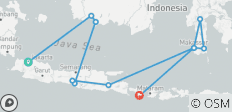  Indonesien intensiv – Kalimantan, Java, Sulawesi und Bali - 12 Destinationen 