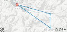  Plezierwandelen in het Salzkammergut - 5 dagen (5 dagen) - 4 bestemmingen 